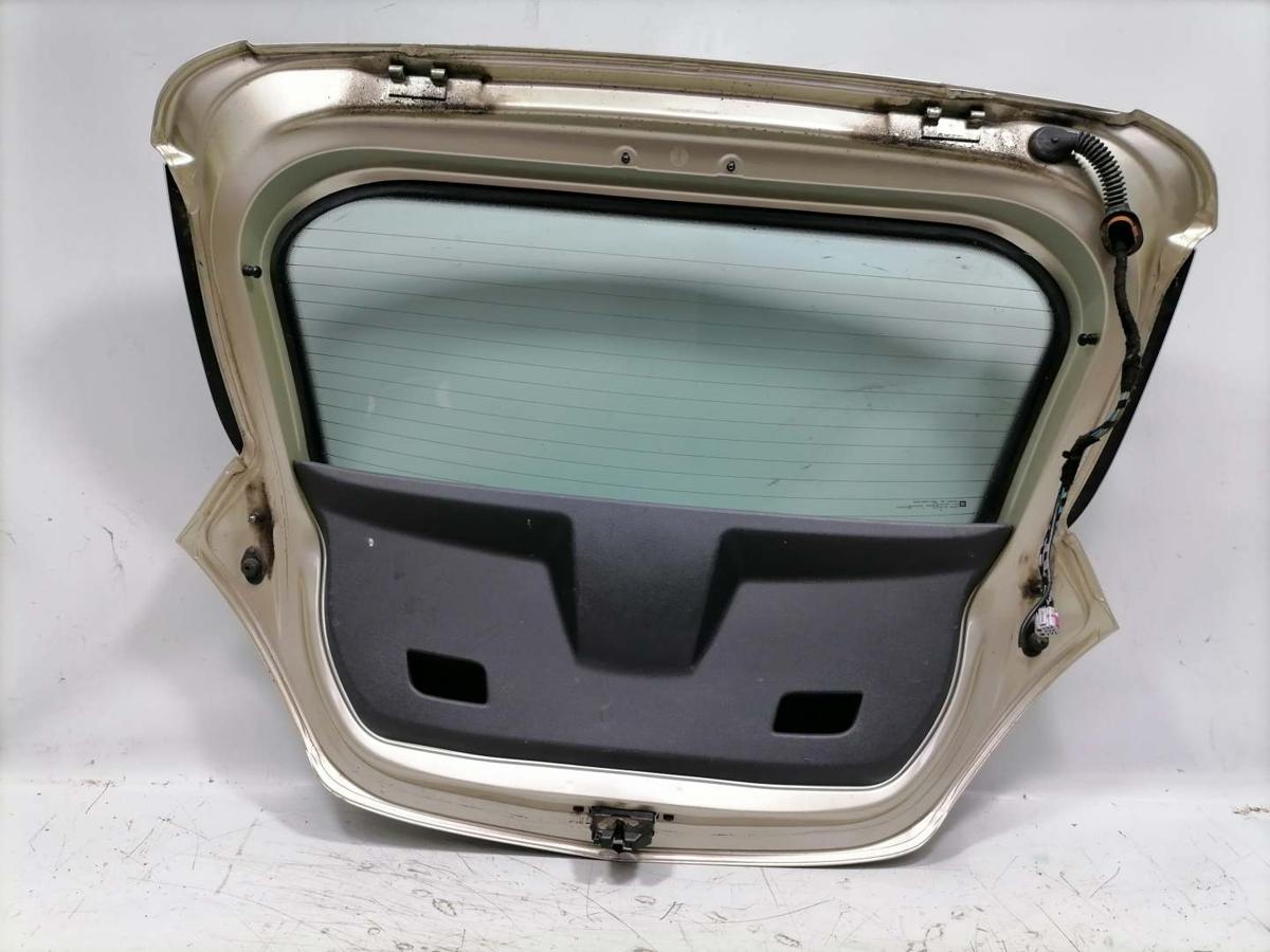 Opel Corsa D original Heckklappe mit Heckscheibe Champagnersilber Z40M 3-Türer Bj.2007